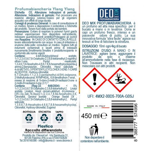 Deo Mix Profuma Biancheria Ylang...