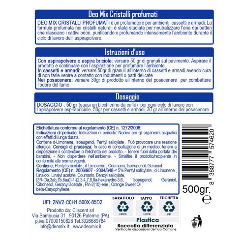 Deo Mix Cristalli profumati per...