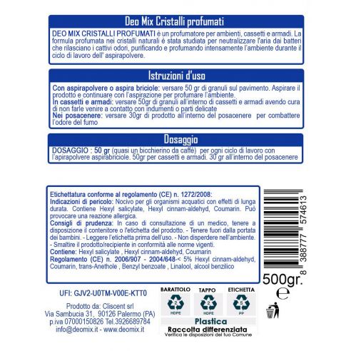 Deo Mix Cristalli profumati per...
