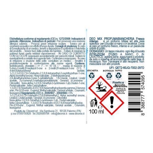 Deo Mix Casa Fresco Intenso 100 ml...