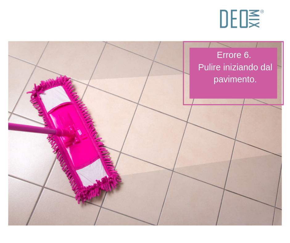 Iniziare prima dal pavimento