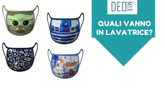 Come lavare le mascherine in lavatrice