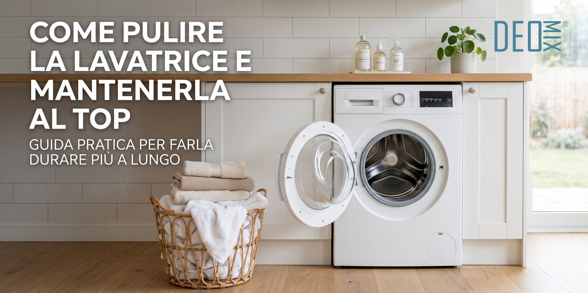 Come pulire la lavatrice e mantenerla al top: guida pratica per farla durare più a lungo